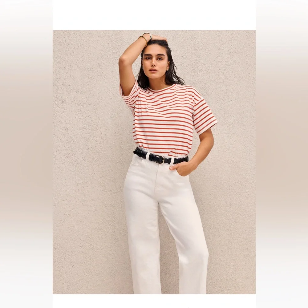 Madewell Perfect Vintage Wide Leg Crop 26 - Picture 1 of 8